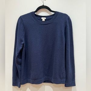 Navy JCrew Sweater Size L